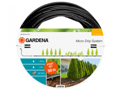 GARDENA "MDS" laistymo sistema 50 m augalų eilėms