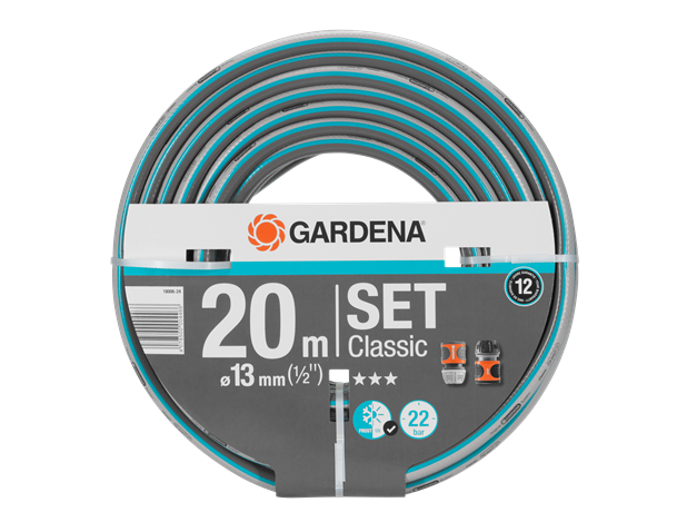 Gardena "Classic" žarna 13 mm (1/2 col.) su jungtimis Gardena "Classic" žarna 13 mm (1/2 col.) su jungtimis