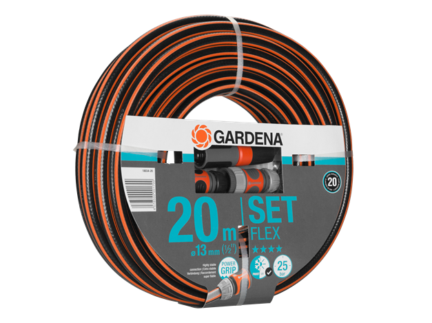 Gardena "Comfort Flex" žarna, 13 mm (1/2 col.) su jungtimis Gardena "Comfort Flex" žarna, 13 mm (1/2 col.) su jungtimis