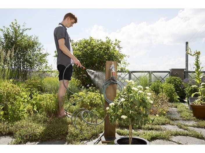 GARDENA "City Gardening" balkonų/ terasų spiralinė žarna 7,5m 3 GARDENA "City Gardening" balkonų/ terasų spiralinė žarna 7,5m 3