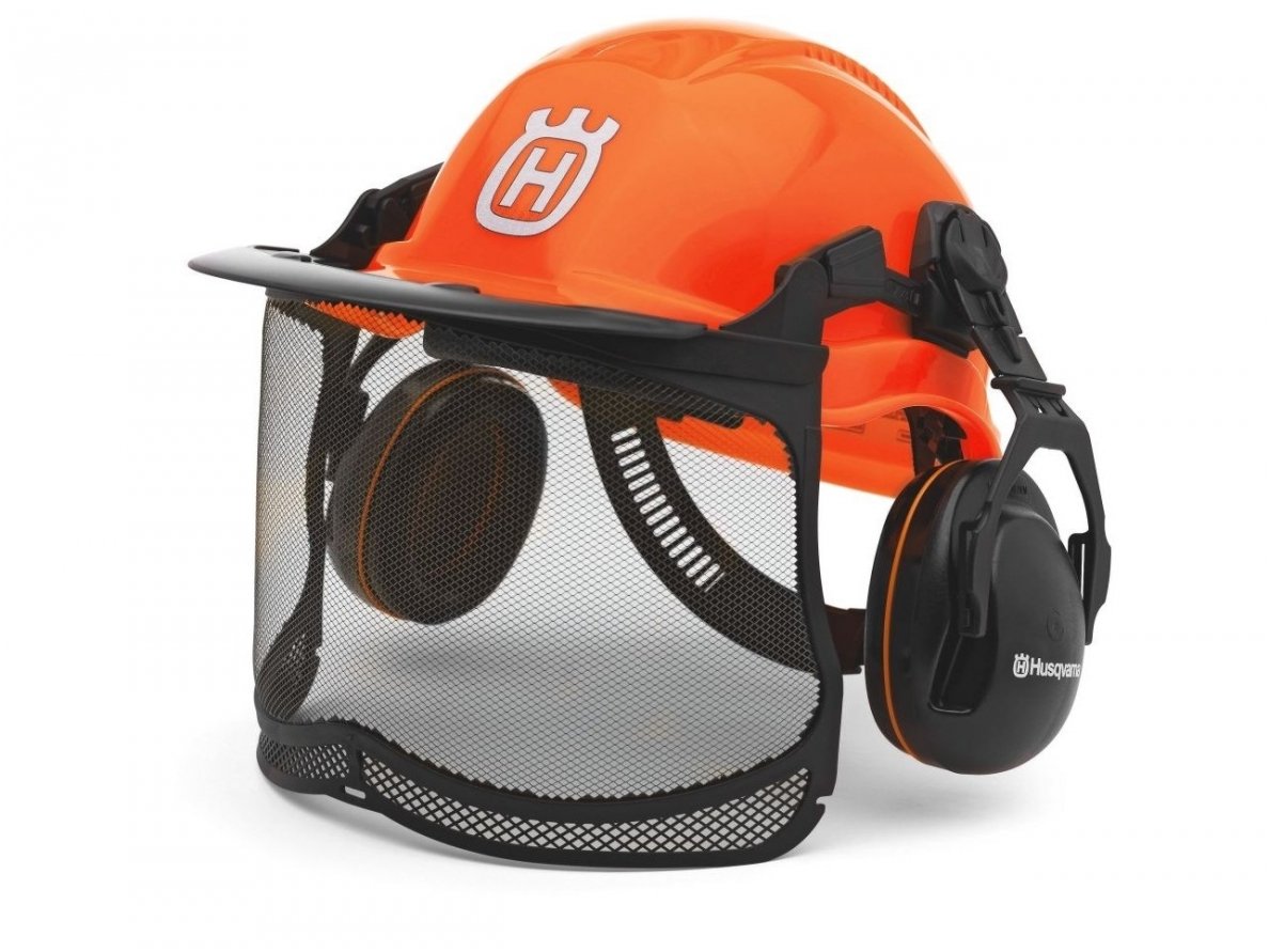 Husqvarna miškininko šalmas Functional Fluor Ultravision Husqvarna miškininko šalmas Functional Fluor Ultravision